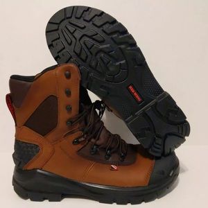Red wing boots 438 size 10 waterproof aluminum toe